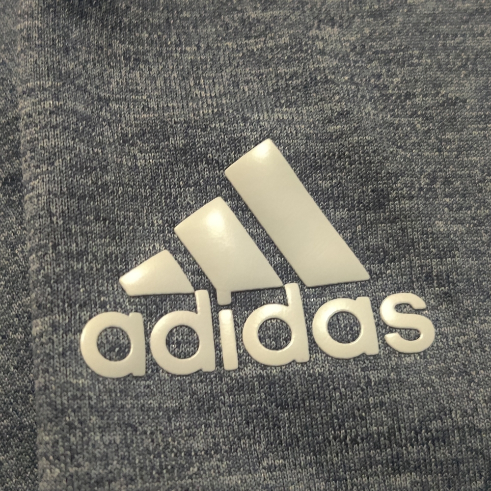 Adidas Gray and Black Quarter-Zip Country Club Golf Pullover - Picture 2 of 10